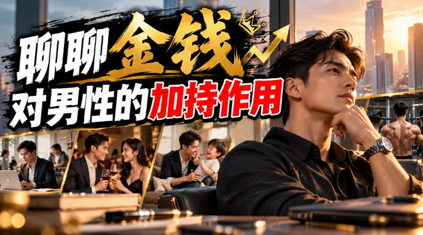 某公众号付费文章:聊聊金钱对男性的加持作用-站长V课