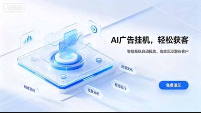 AI 智能广告挂机｜日入 300 + 上不封顶，新手宝妈上班族的新副业-站长V课