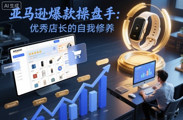 亚马逊爆款操盘手:优秀店长的自我修养-站长V课